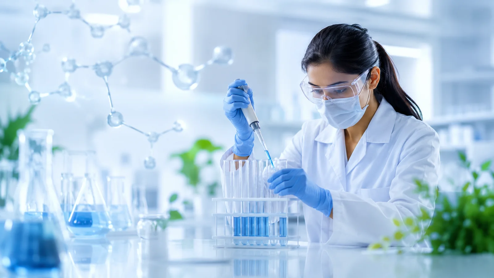 Pharmaceutical laboratory supporting Decure Healthcare sourcing operations